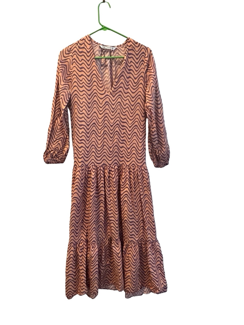 Zara The Giny Tiered Ruffle Dress | XS - Picture 2 of 4